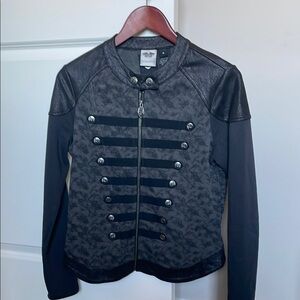Harley-Davidson Black Bomber Jacket with Quilted Front
